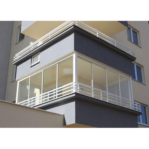 Balcony aluminum fabrication works Balcony aluminum fabrication works